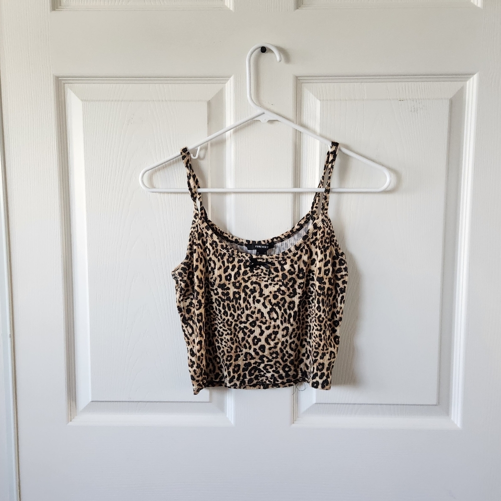 Forever 21 Cheetah Print Top